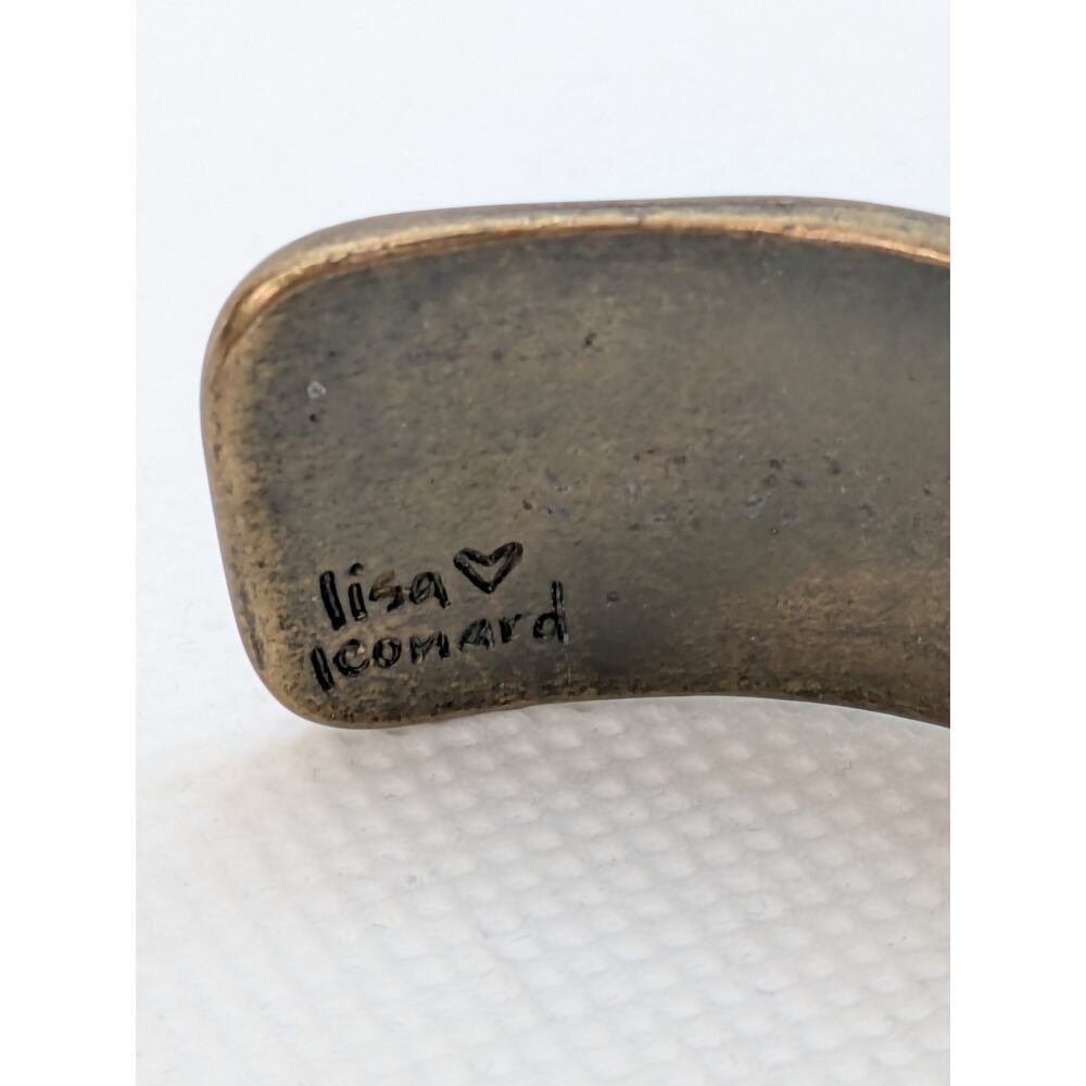 2 Lisa Leonard "Let Love Grow" Cuffs Bracelets Bundle! Silver & Gold - Picture 6 of 7